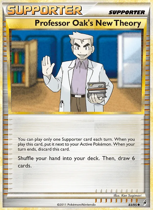Professor Oak's New Theory #83 – Call of Legends card
