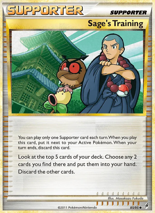 Sage's Training #85 – Call of Legends card