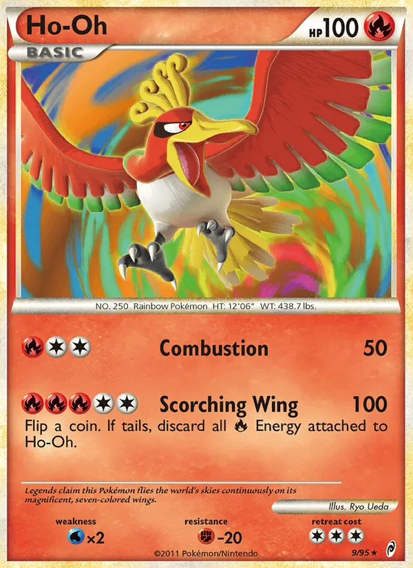 Ho-Oh #9 – Call of Legends card