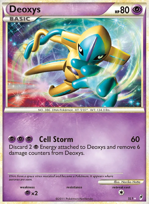Deoxys #SL1 – Call of Legends card
