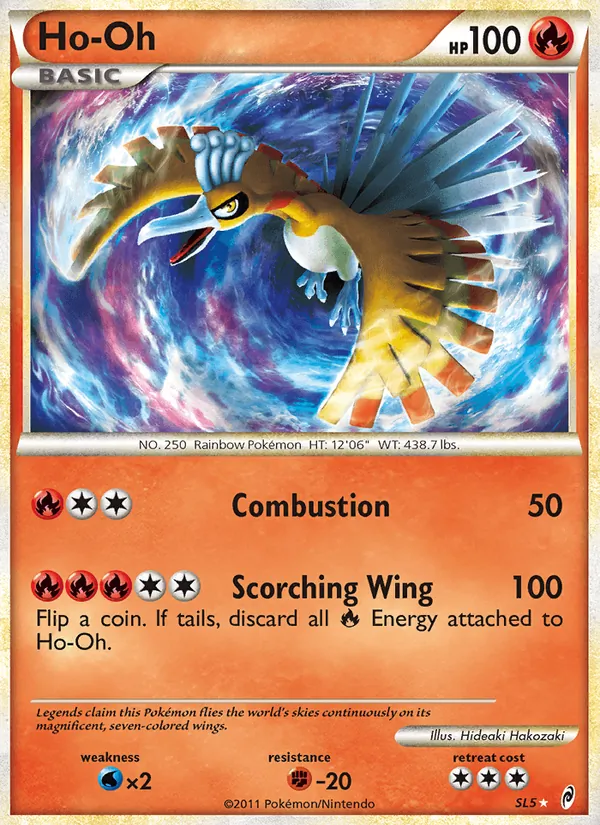 Ho-Oh #SL5 – Call of Legends card