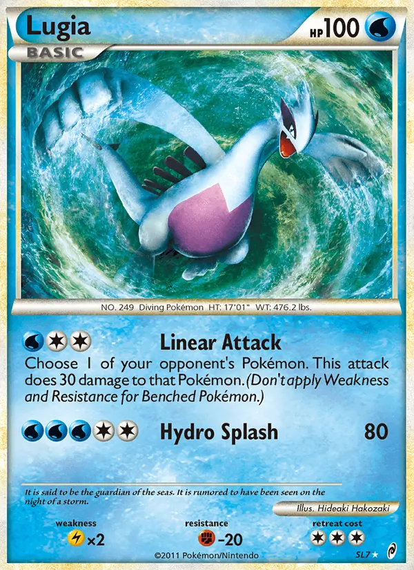 Lugia #SL7 – Call of Legends card