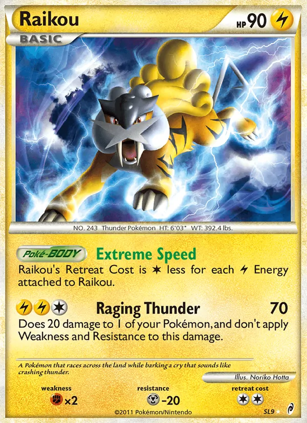 Raikou #SL9 – Call of Legends card