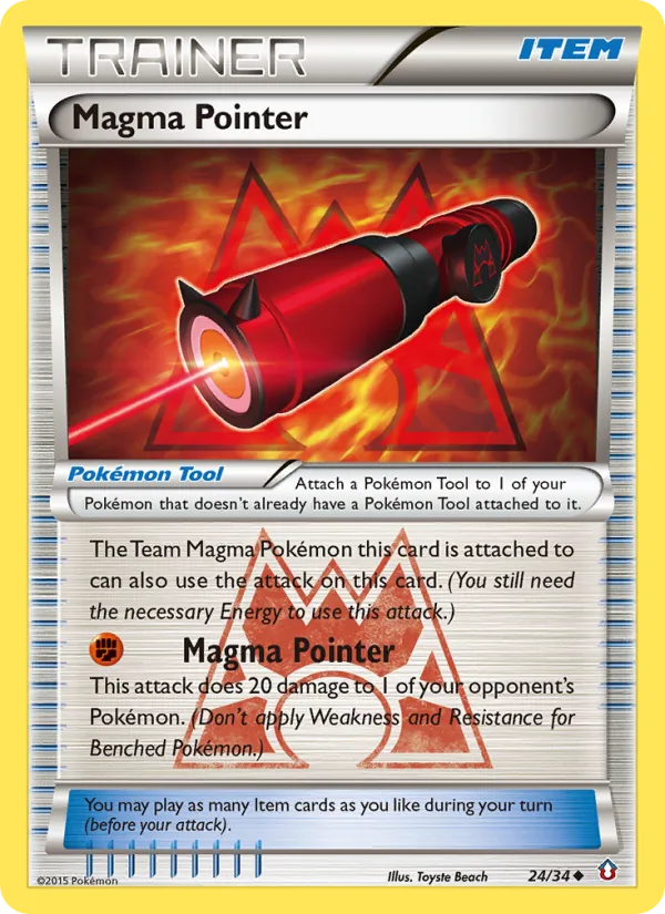 Magma Pointer #24 – Double Crisis card