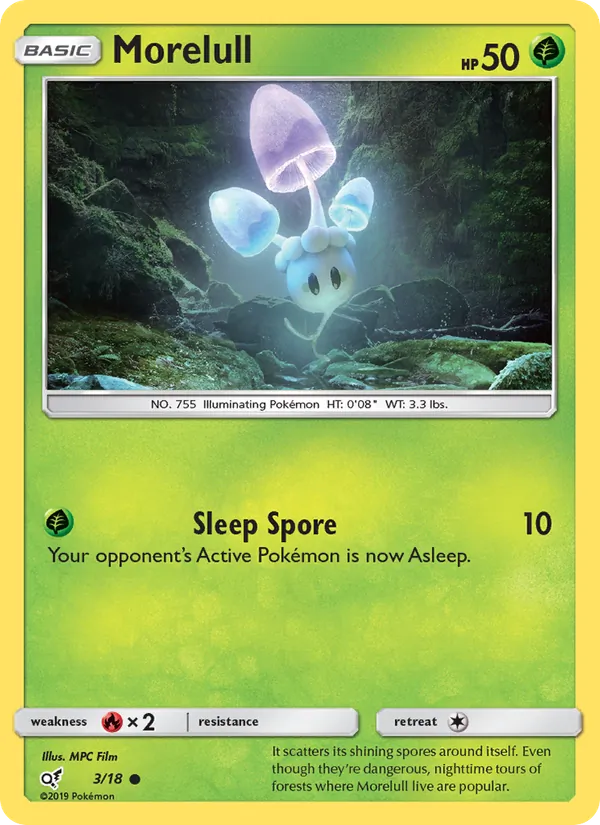 Morelull #3 – Detective Pikachu card