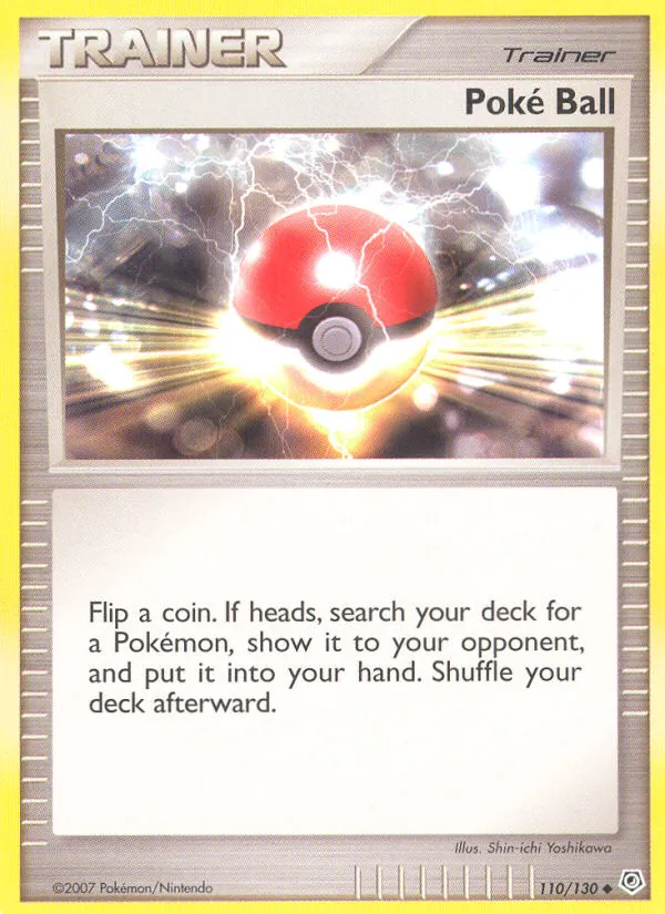 Poké Ball #110 – Diamond & Pearl card