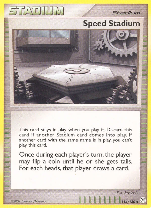Speed Stadium #114 – Diamond & Pearl card