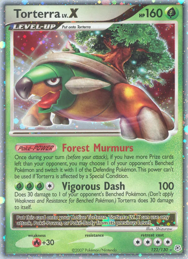 Torterra #122 – Diamond & Pearl card