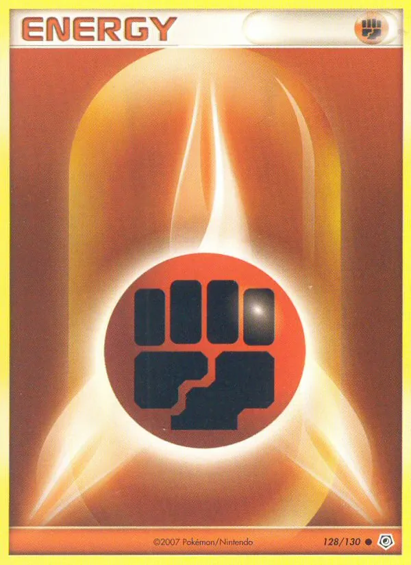 Fighting Energy #128 – Diamond & Pearl card