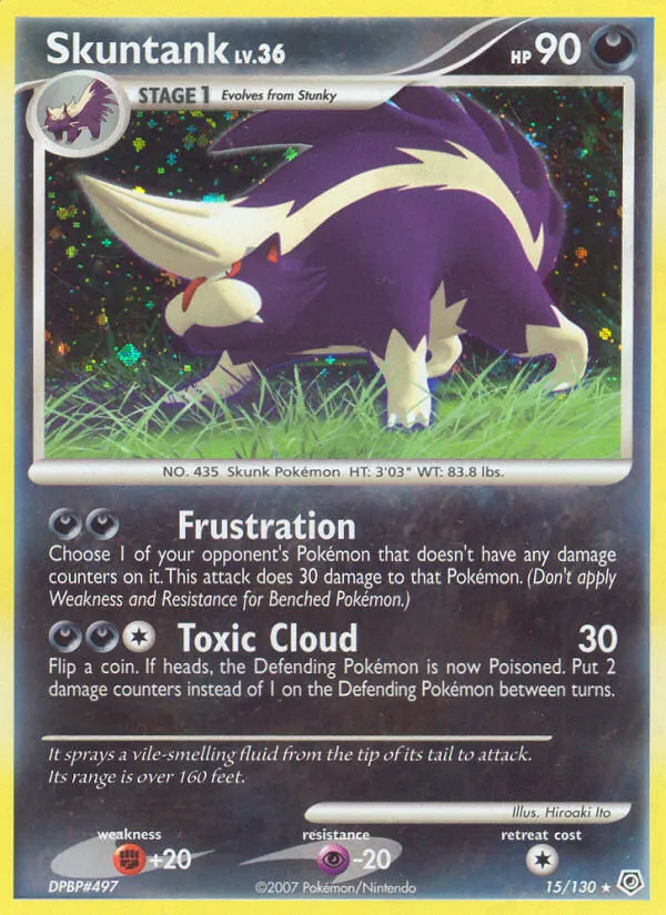 Skuntank #15 – Diamond & Pearl card