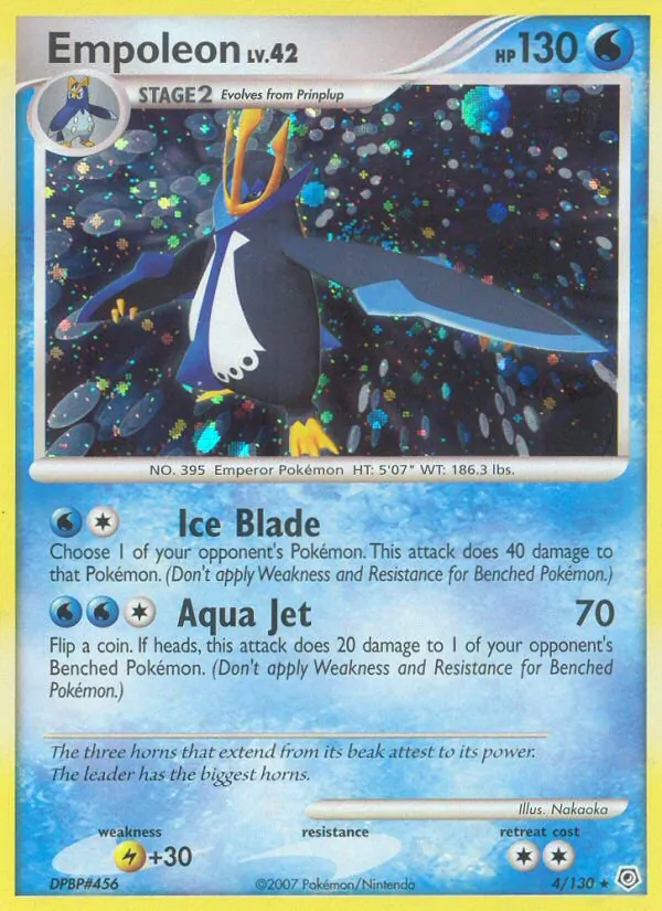 Empoleon #4 – Diamond & Pearl card