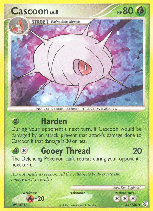 Cascoon #44 – Diamond & Pearl card