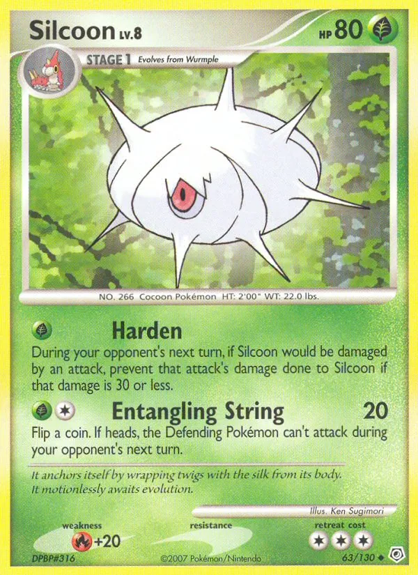Silcoon #63 – Diamond & Pearl card