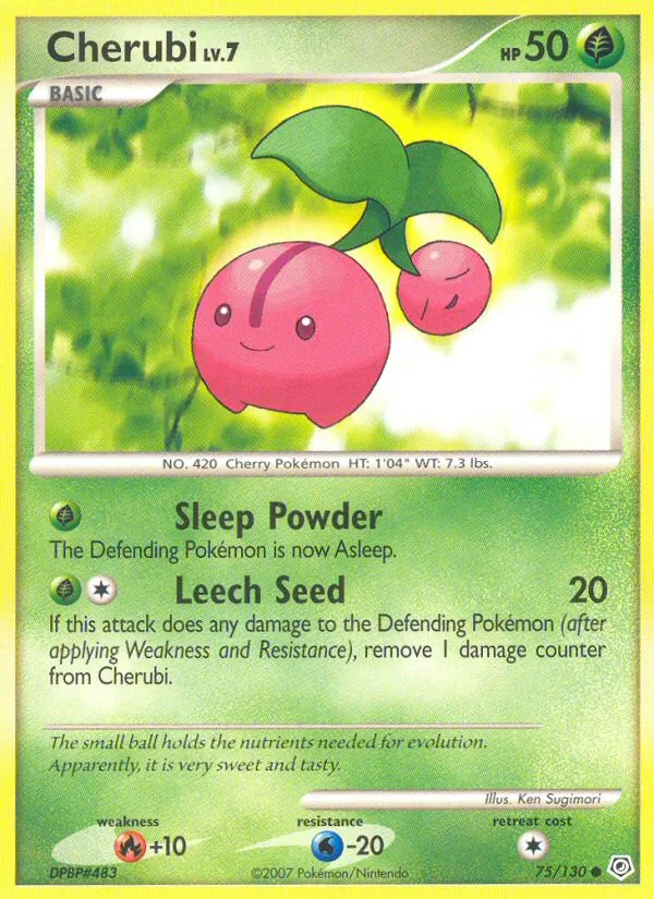 Cherubi #75 – Diamond & Pearl card