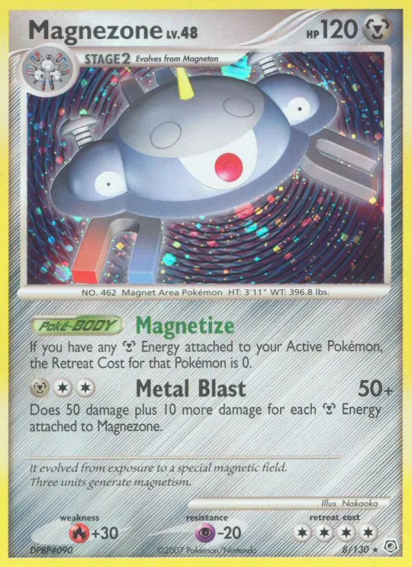 Magnezone #8 – Diamond & Pearl card