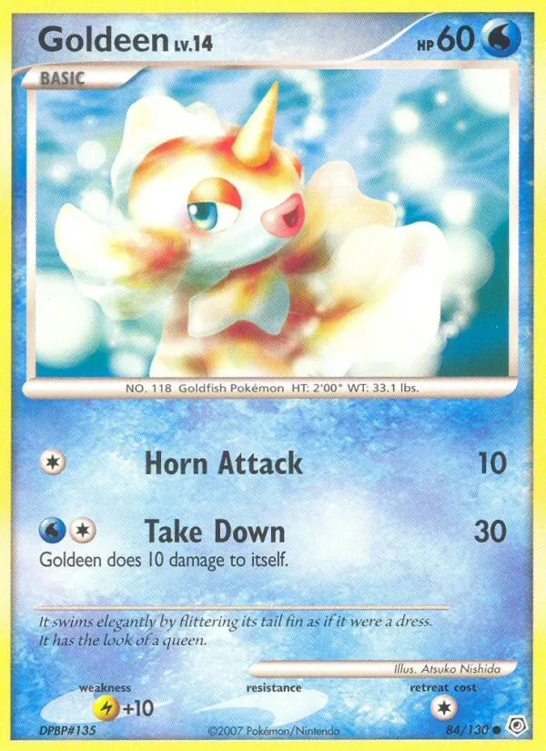 Goldeen #84 – Diamond & Pearl card
