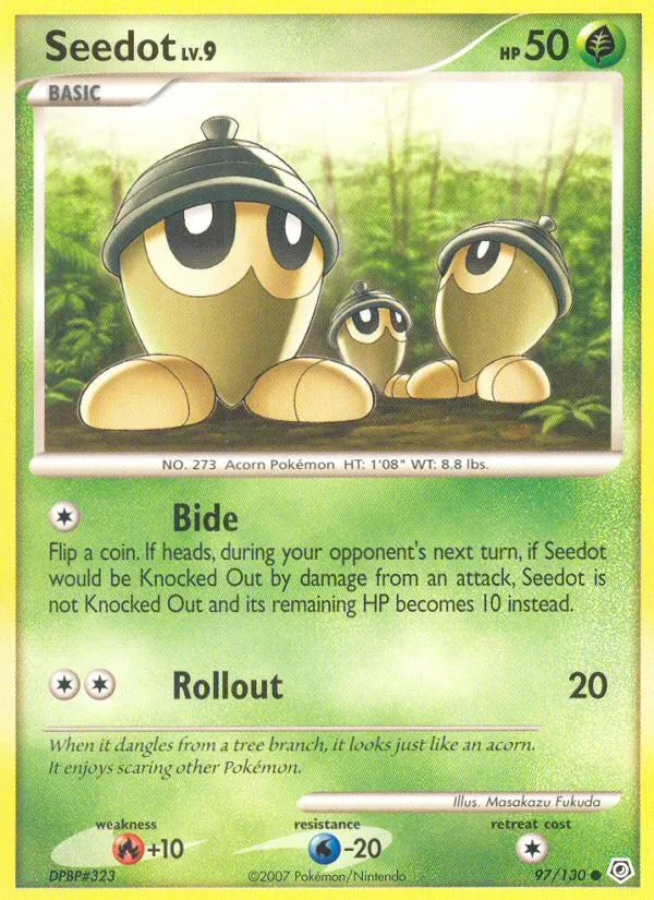 Seedot #97 – Diamond & Pearl card