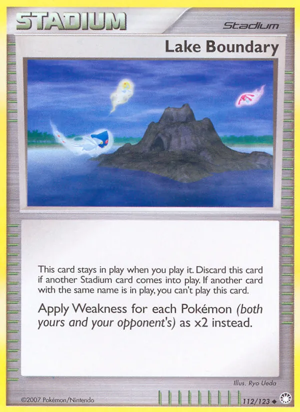 Lake Boundary #112 – Mysterious Treasures card
