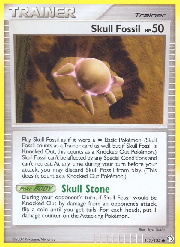Skull Fossil #117 – Mysterious Treasures card