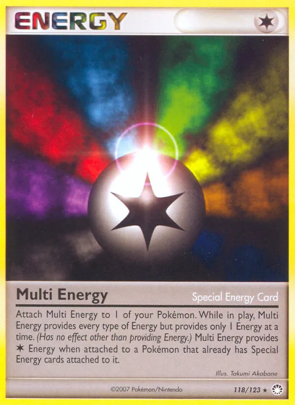 Multi Energy #118 – Mysterious Treasures card