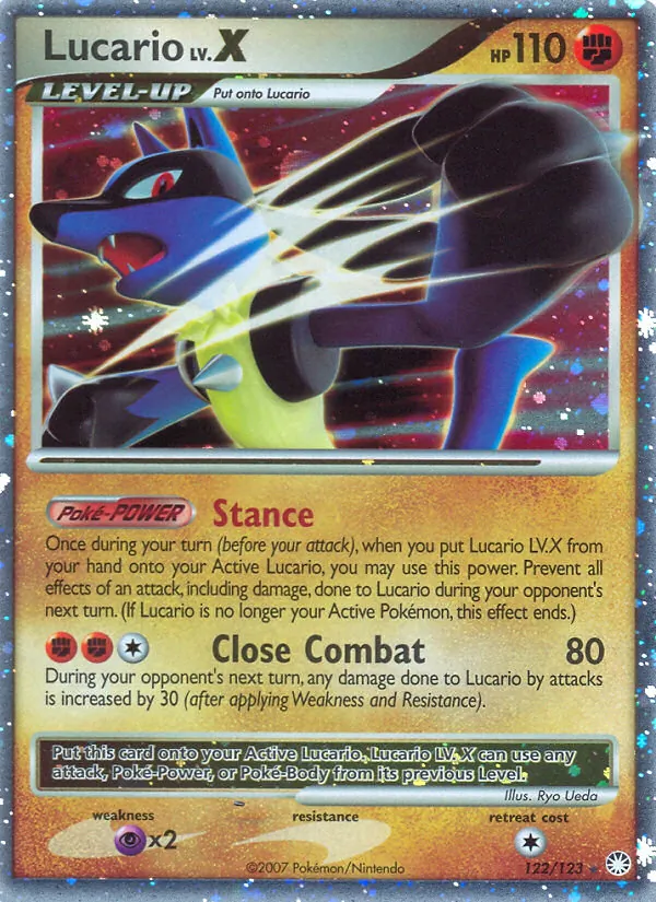 Lucario #122 – Mysterious Treasures card
