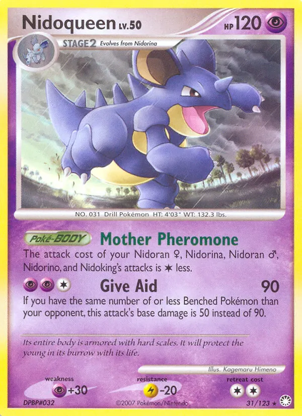 Nidoqueen #31 – Mysterious Treasures card