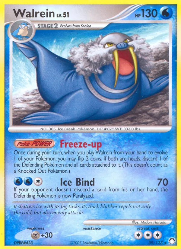 Walrein #39 – Mysterious Treasures card