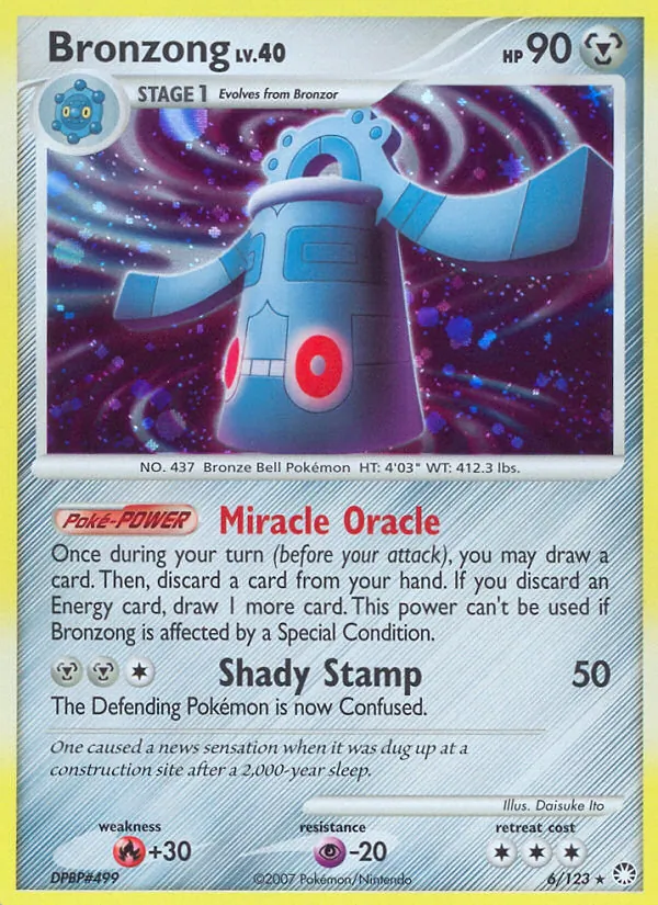 Bronzong #6 – Mysterious Treasures card