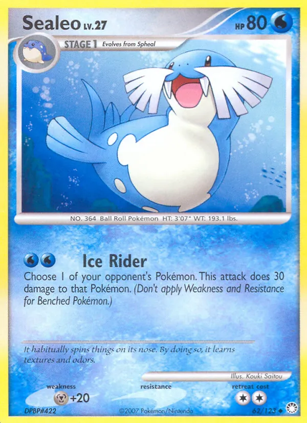 Sealeo #62 – Mysterious Treasures card