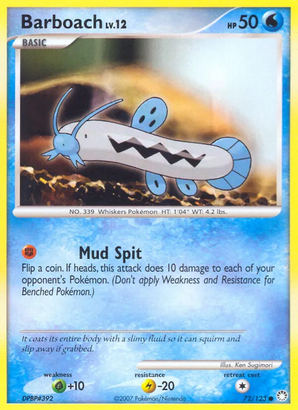 Barboach #72 – Mysterious Treasures card