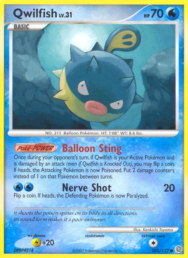 Qwilfish #101 – Secret Wonders card
