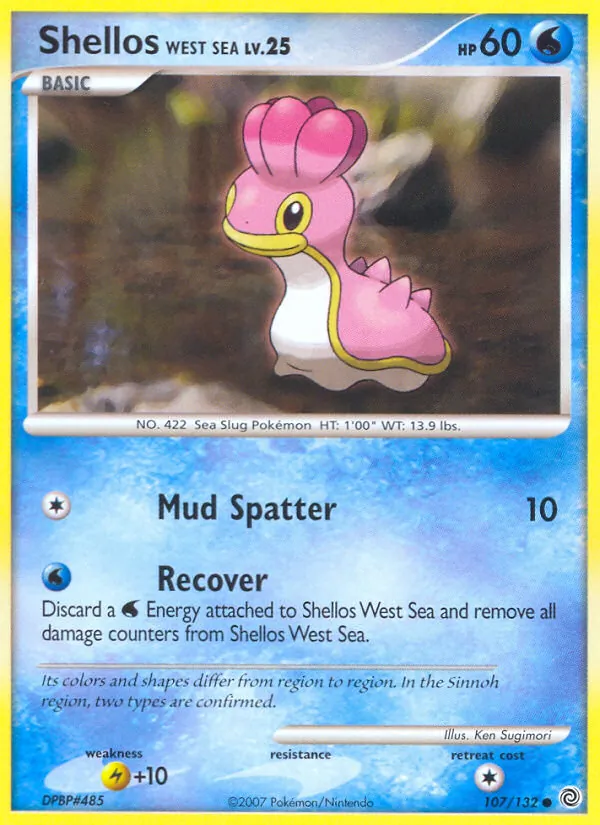Shellos West Sea #107 – Secret Wonders card
