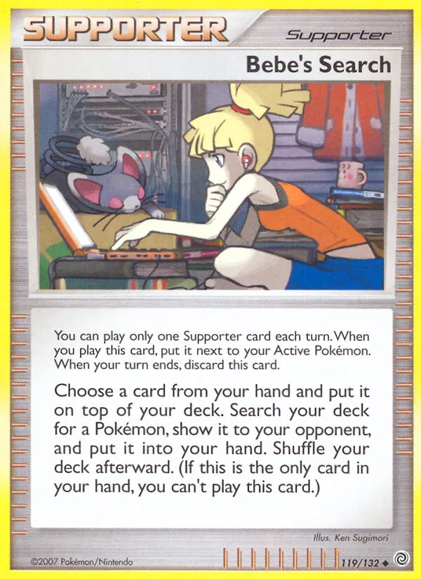 Bebe's Search #119 – Secret Wonders card