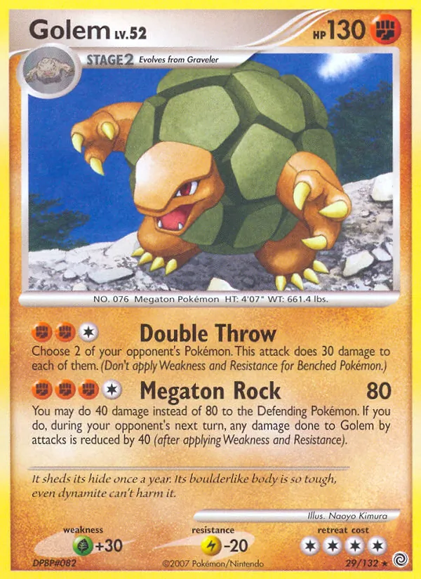 Golem #29 – Secret Wonders card