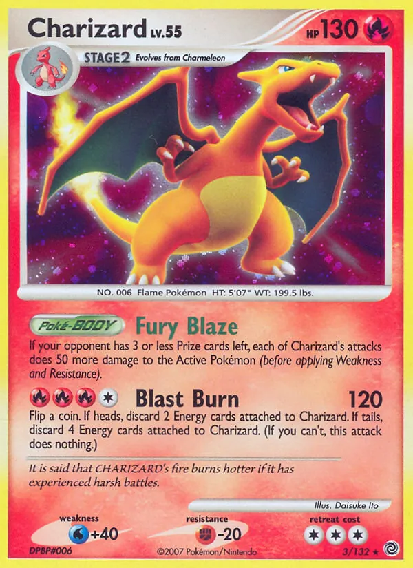 Charizard #3 – Secret Wonders card