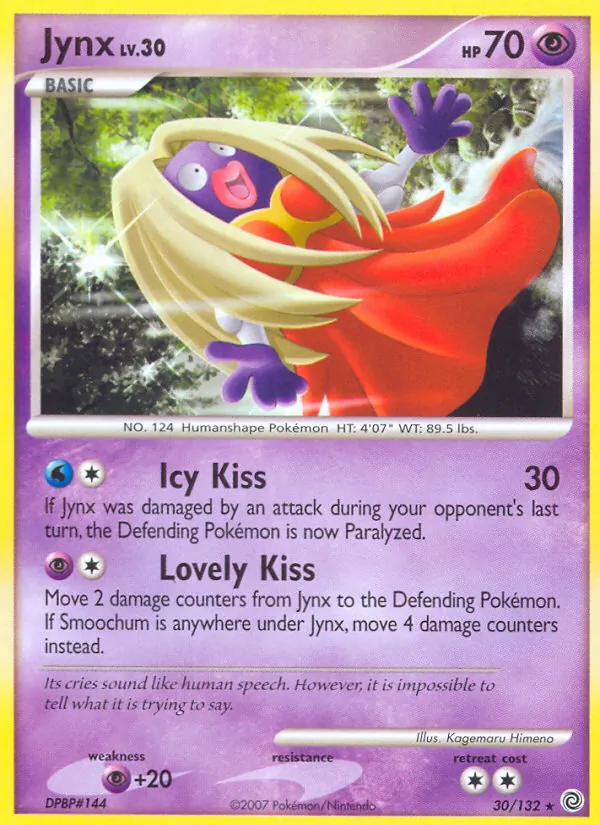 Jynx #30 – Secret Wonders card