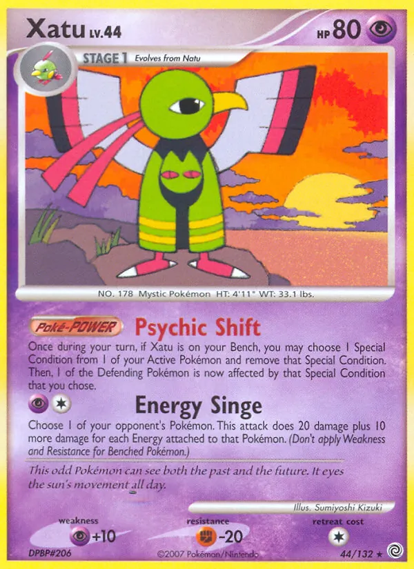 Xatu #44 – Secret Wonders card