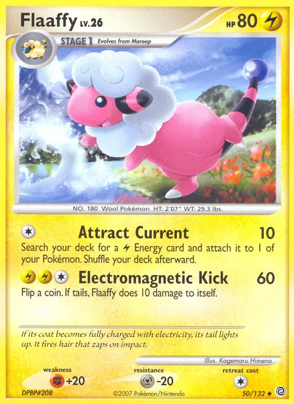 Flaaffy #50 – Secret Wonders card