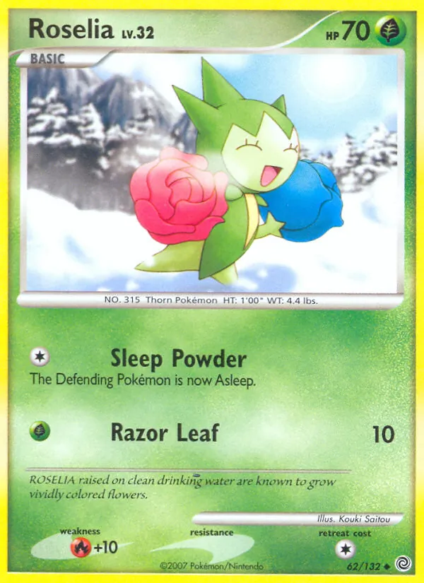 Roselia #62 – Secret Wonders card