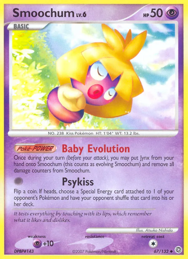 Smoochum #67 – Secret Wonders card
