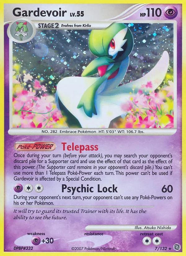 Gardevoir #7 – Secret Wonders card