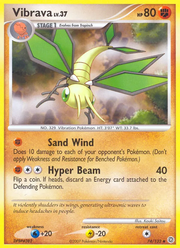 Vibrava #74 – Secret Wonders card