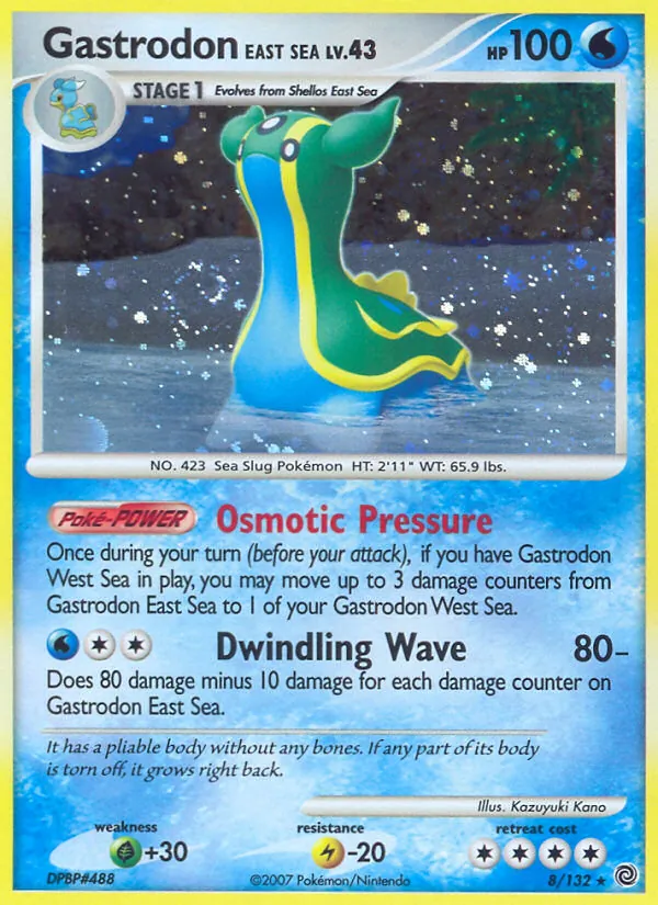Gastrodon East Sea #8 – Secret Wonders card