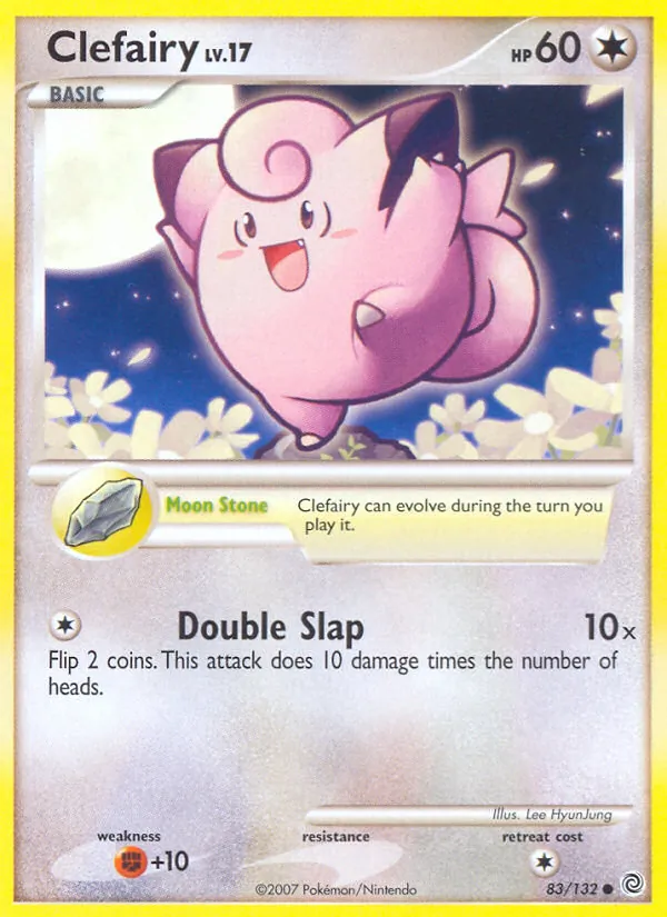 Clefairy #83 – Secret Wonders card