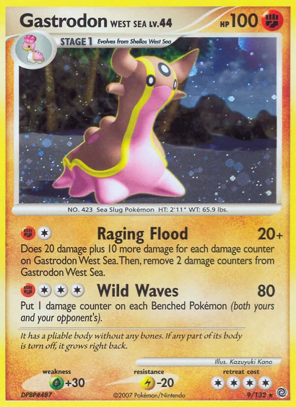 Gastrodon West Sea #9 – Secret Wonders card