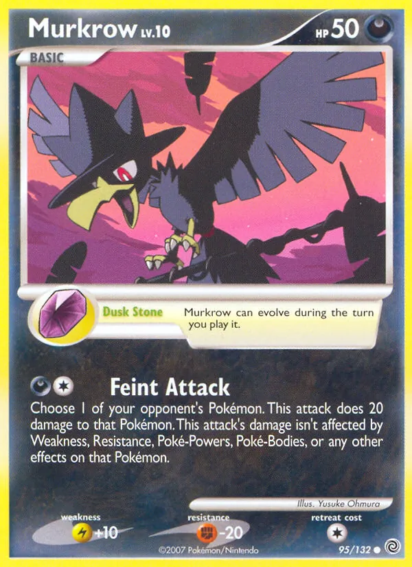 Murkrow #95 – Secret Wonders card