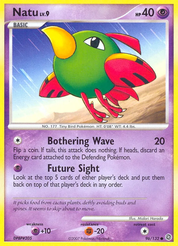 Natu #96 – Secret Wonders card