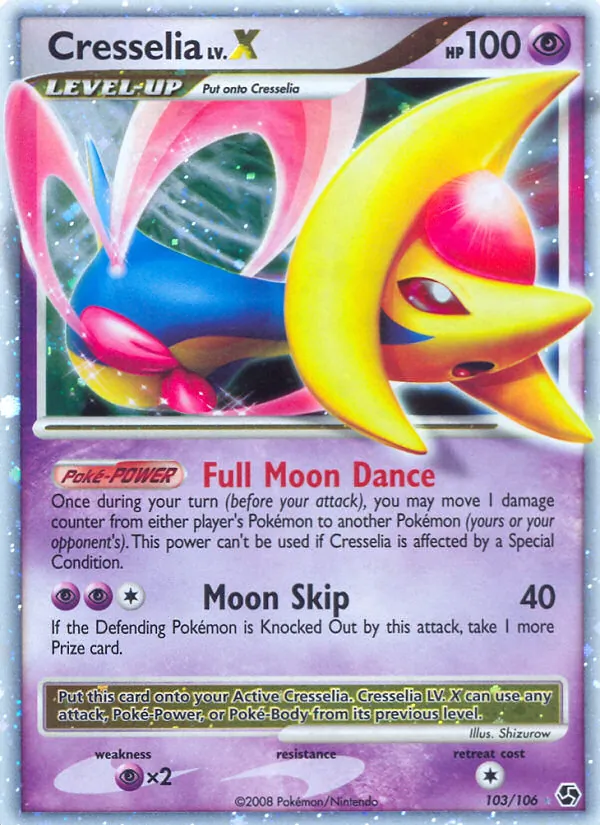Cresselia #103 – Great Encounters card