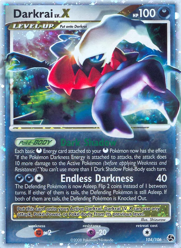 Darkrai #104 – Great Encounters card