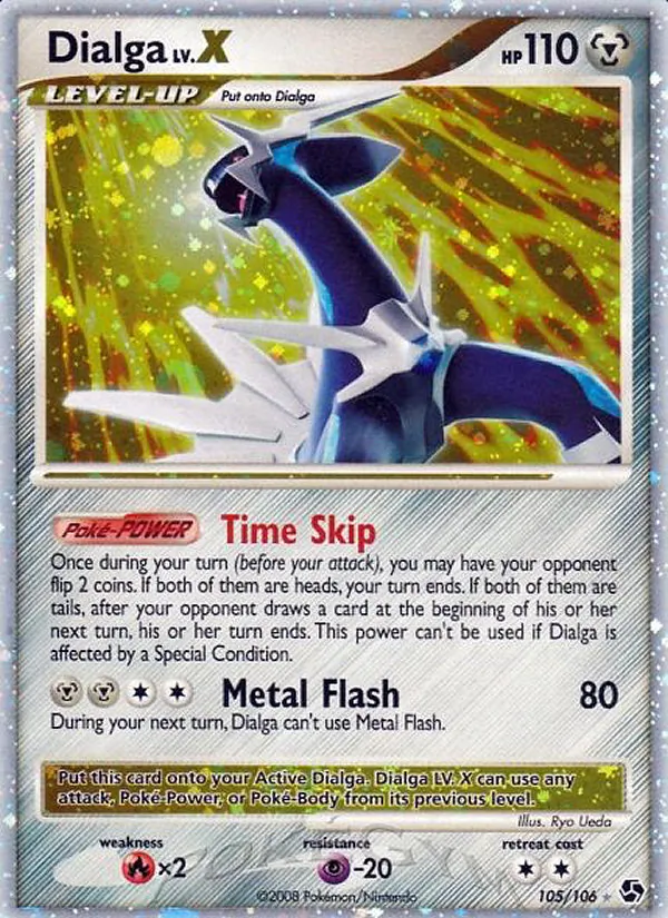 Dialga #105 – Great Encounters card